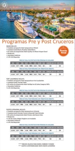 CRUCEROS PROGRAMAS
